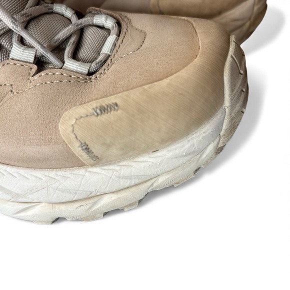 Hoka One One Kaha 2 Shoes Womens 5.5 Beige Hiking Boot - Picture 10 of 11